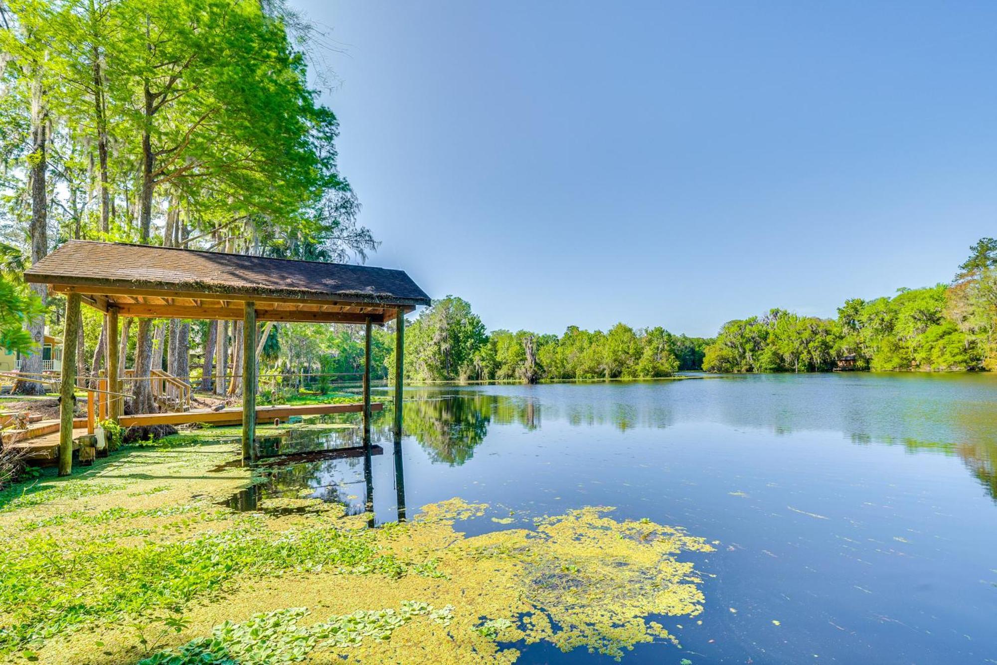 Waterfront Dunnellon Home With Private Dock And Lanai! Luaran gambar
